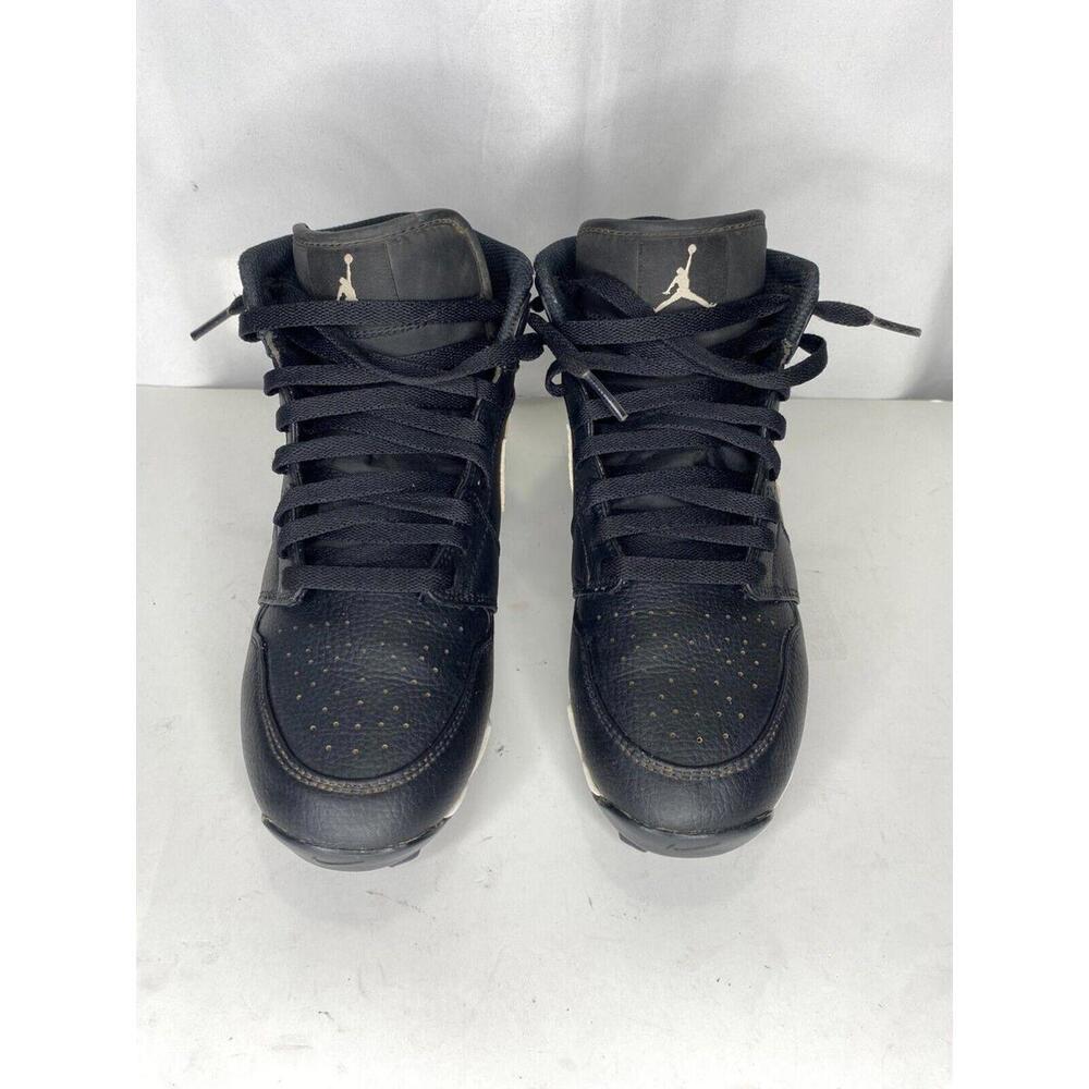 Jordan Cleats Black/White High-Top